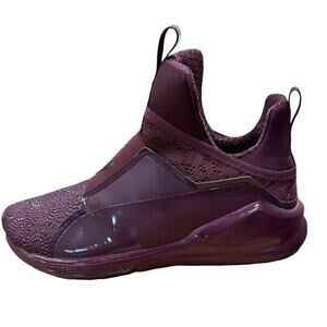 Puma Womens Fierce KRM Winetasting 18986602 Purple Running Shoes Sneakers Sz 8